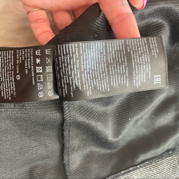 BNWT Vero Moda Glitter Blazer Mini Dress - Picture 8 of 10